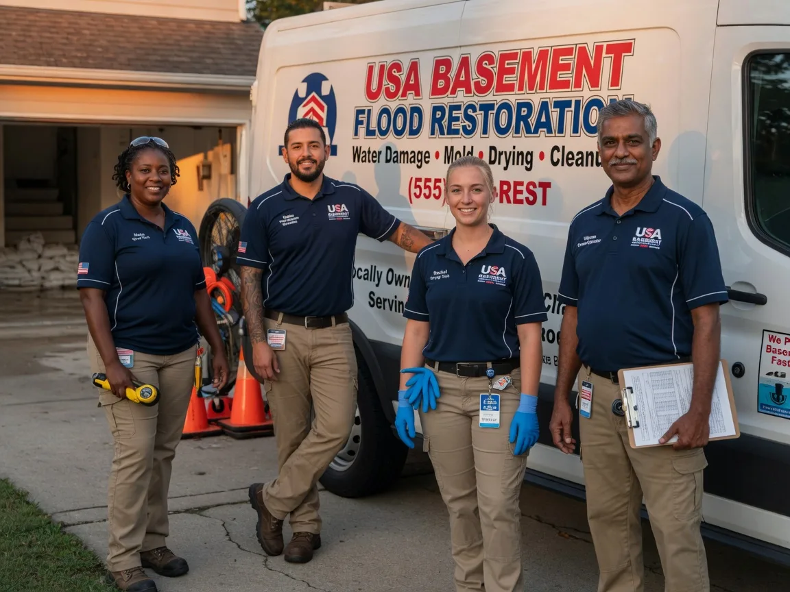 Basement Flood Cleanup company in Rome City, IN