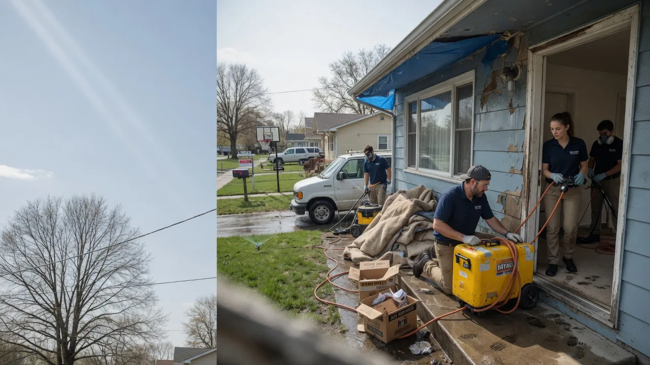 Basement Flood Cleanup in Rome City, IN near me